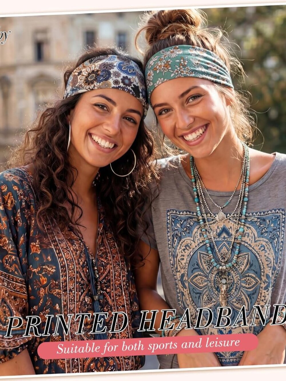 8-Pack Boho Style Women’s Headbands for Any Occasion - Picture 5 of 7